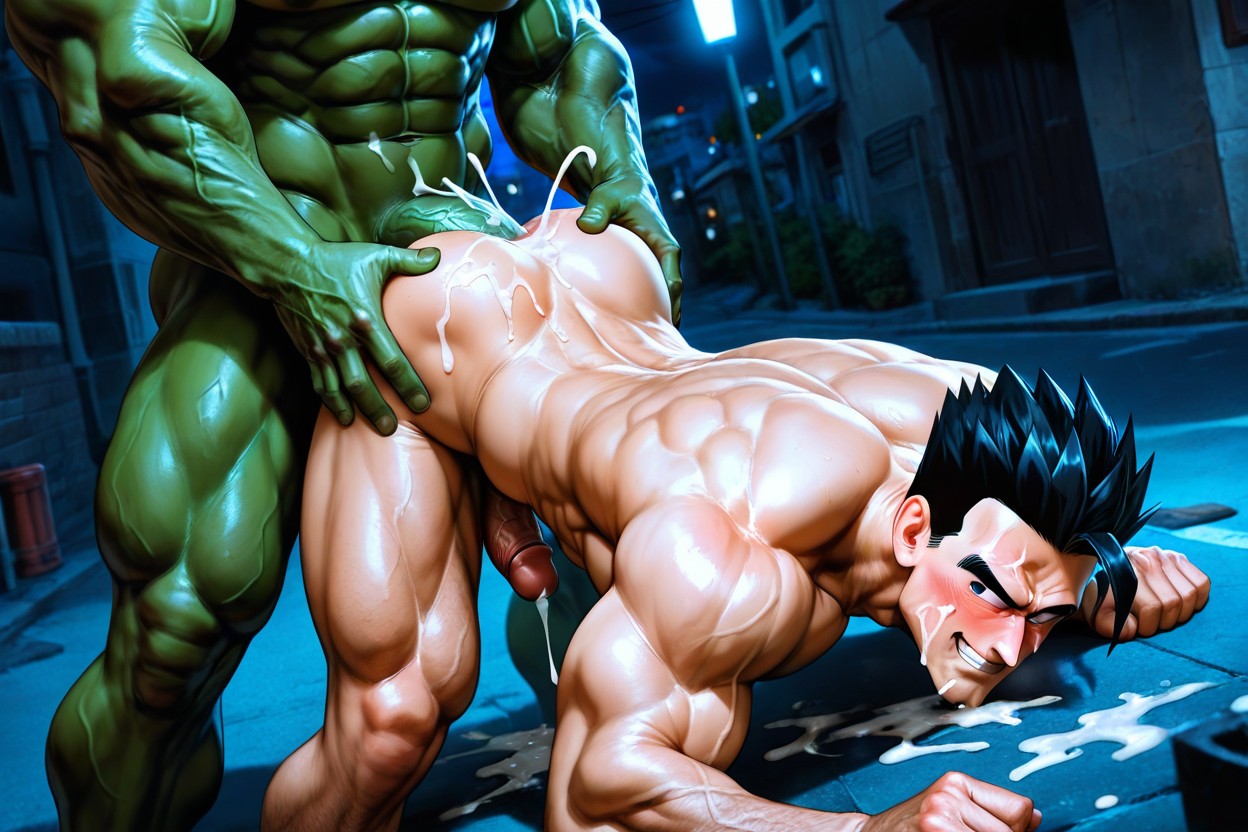 Soft Cock, Perfect Men, Ultimate Gohan From Dragonball Z Bottoming AI Gay Porn