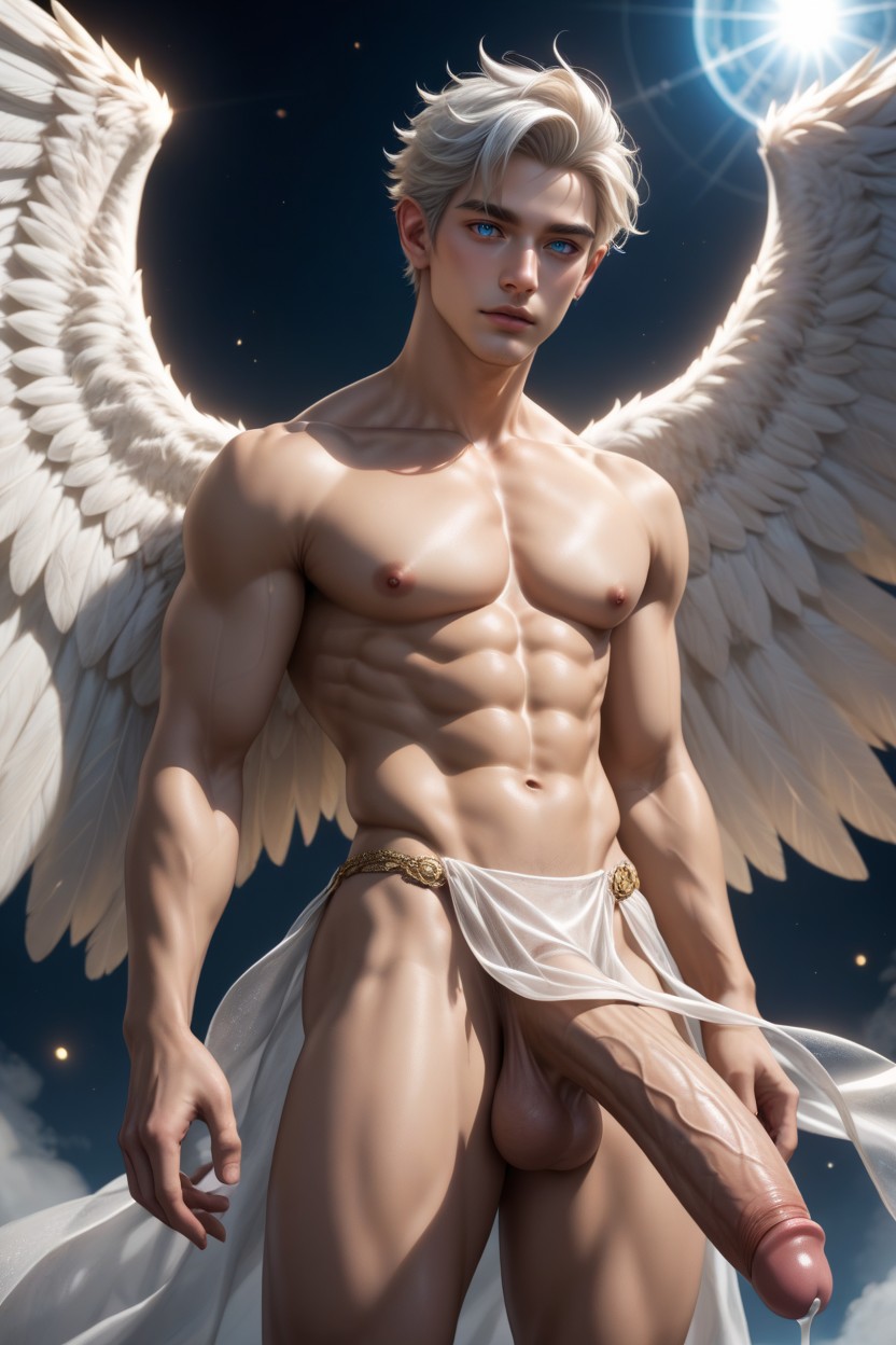 18+, Side View, Cumshoot ゲイAIエロ