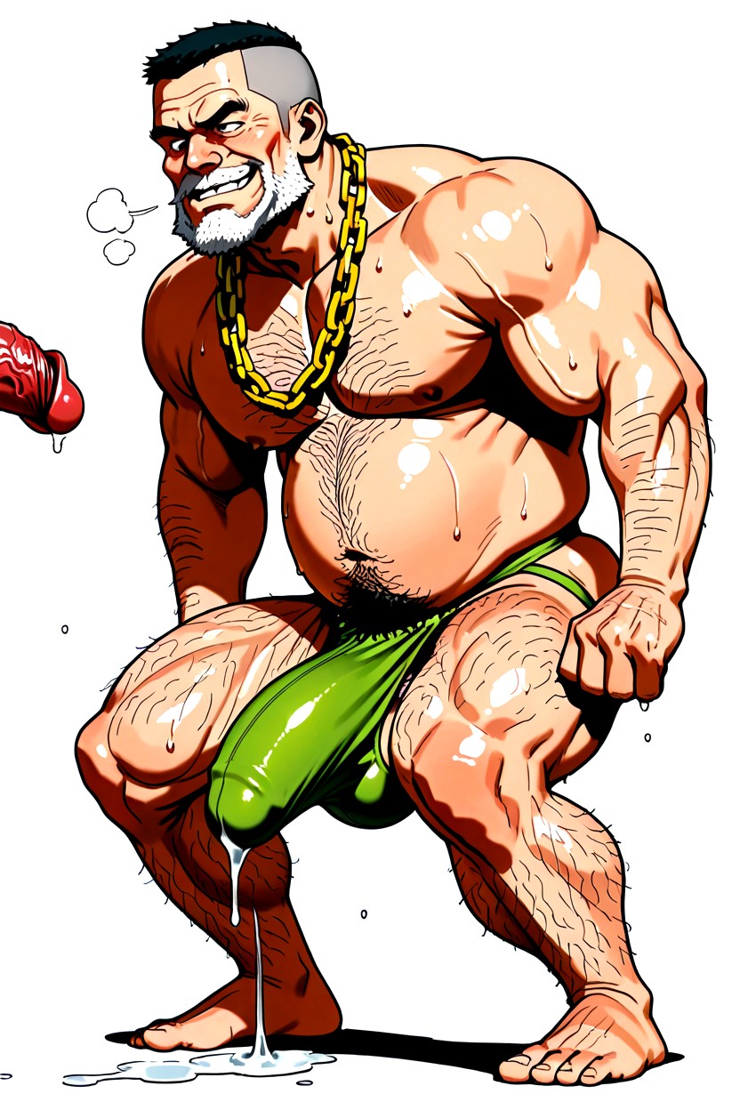 胸毛, Giant Glans, Showing The Shaft Of The Penis And Pubic Hair AI同性戀黃片
