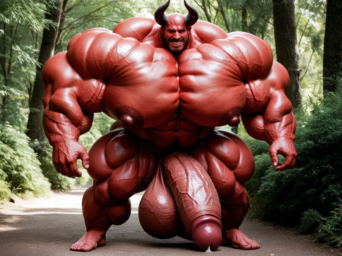 Balls Bigger Than Human, Red Eyes, 單人圖 AI同性戀黃片