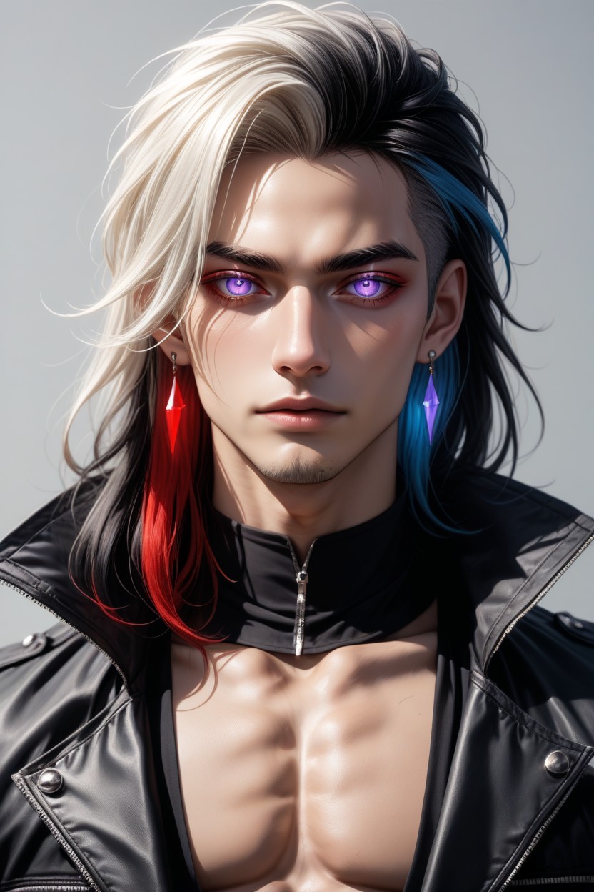 Seductive Eyes, Catears, Earrings 게이 AI 포르노