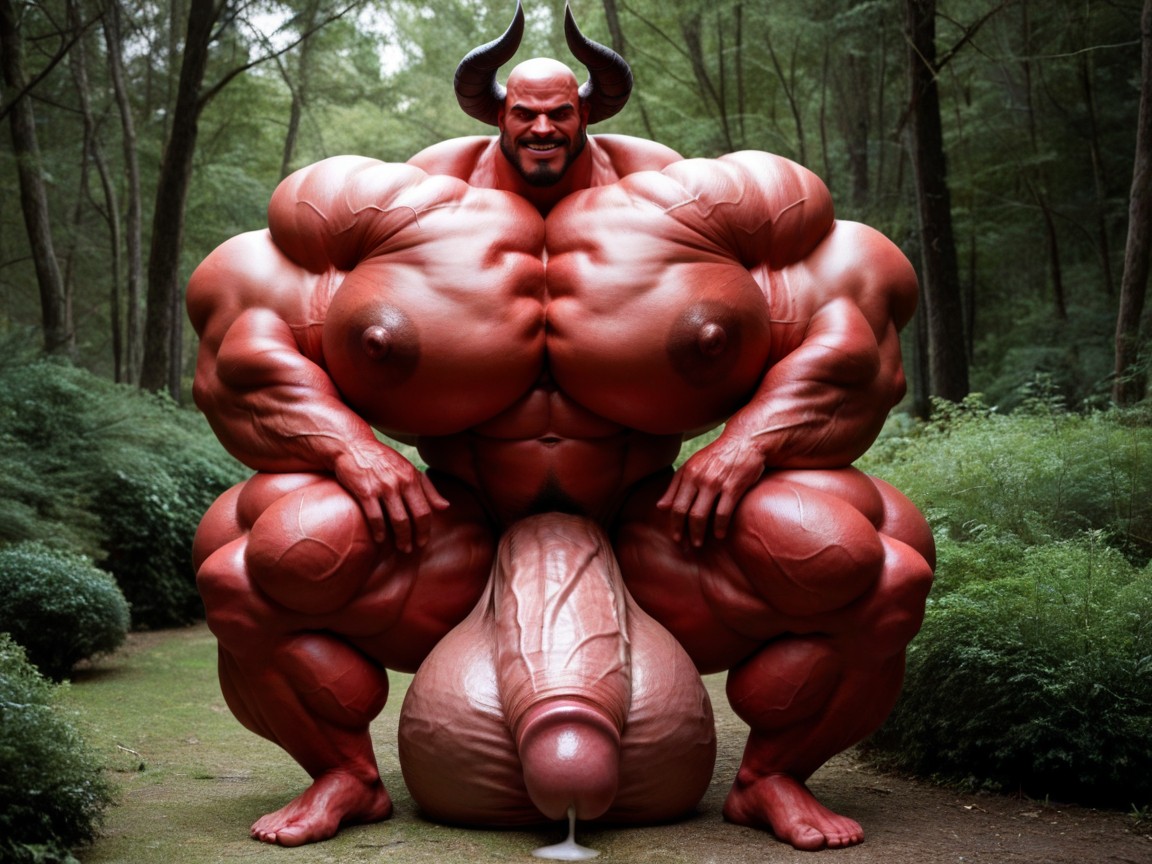 發騷, Oversized Hyper Muscles, Red Eyes AI同性戀黃片