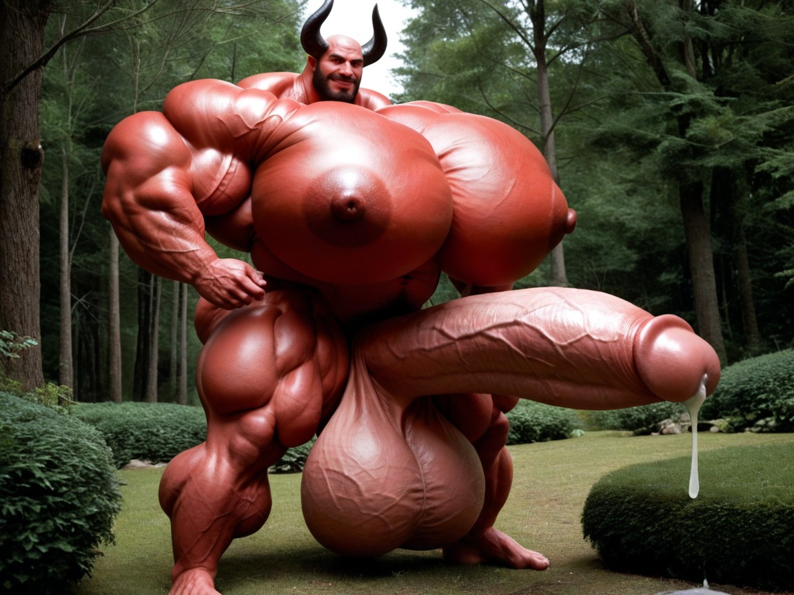 Oversized Hyper Muscles, Obsessive Muscle Growth, All Muscle Hyper Sized 게이 AI 포르노