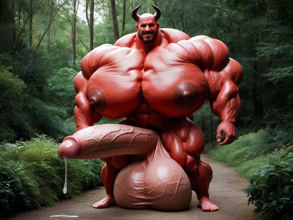 Massive Oversized Hyper Testicles, Hyper Massive Balls Hang, Hyper Puffy Nipples Porno gay IA
