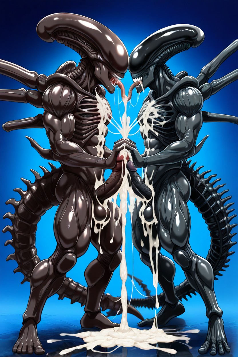 Cum On Thighs, Muscular Defined Abs, Style Of Idoraad 게이 AI 포르노