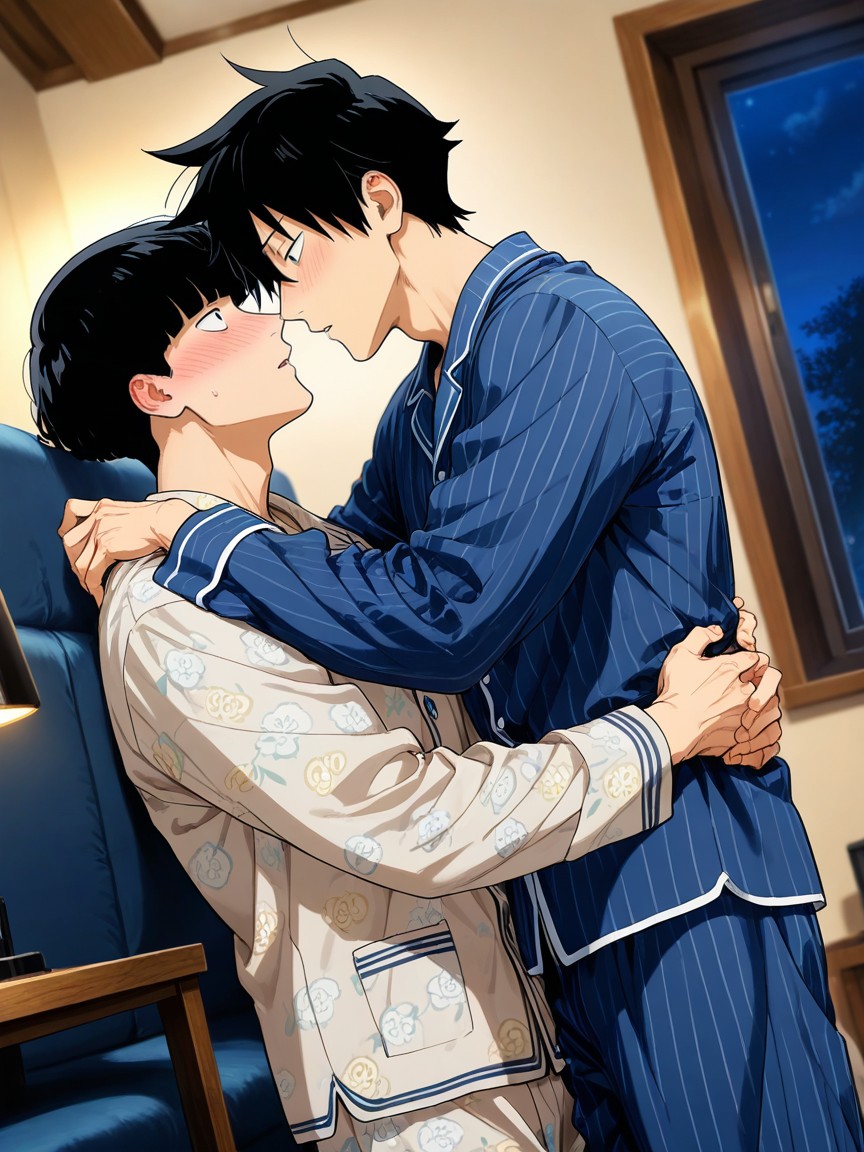 25+, Night, After Kiss ゲイAIポルノ