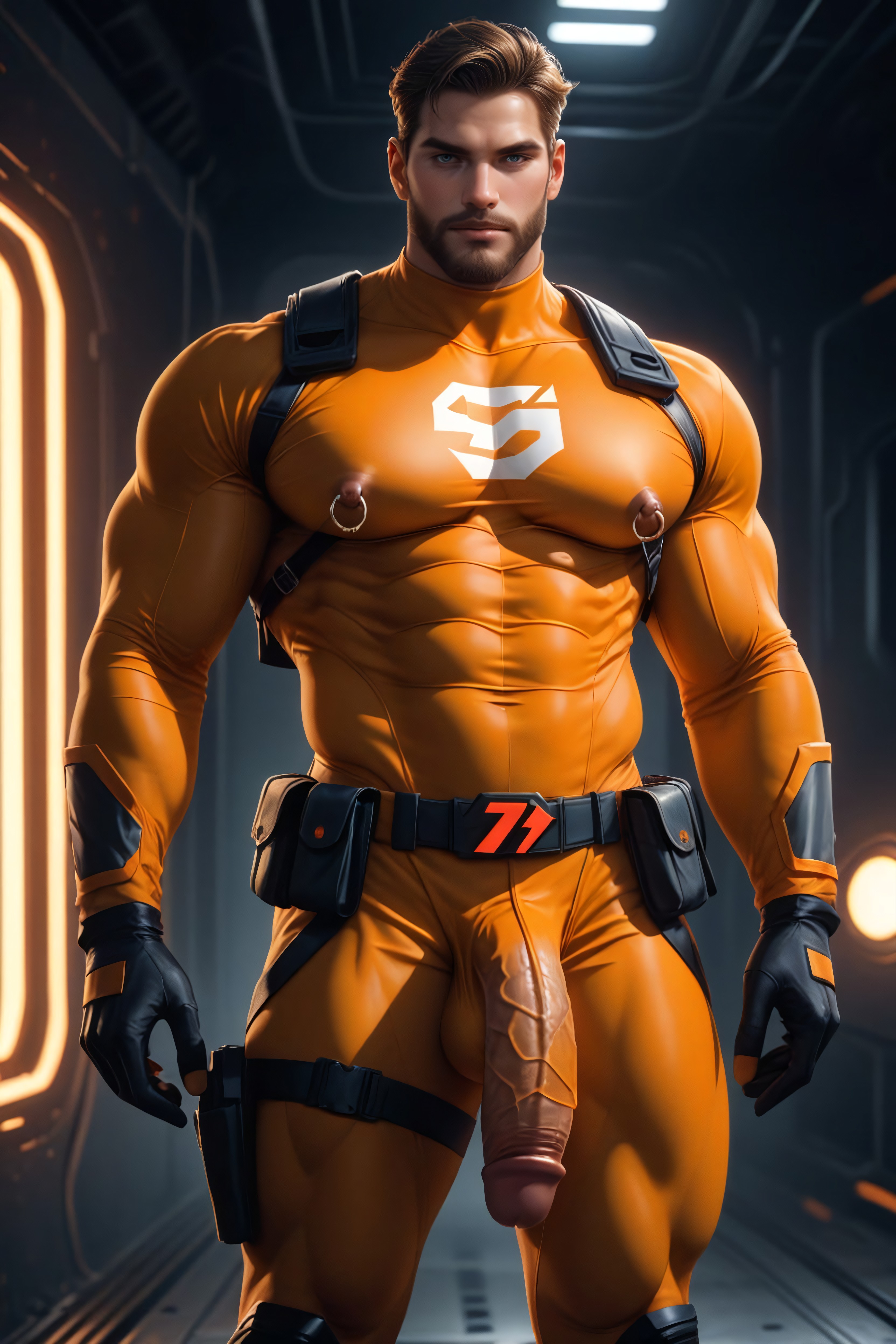 Gay, Model Pose, Ultra High Resolution AI Gay Porn