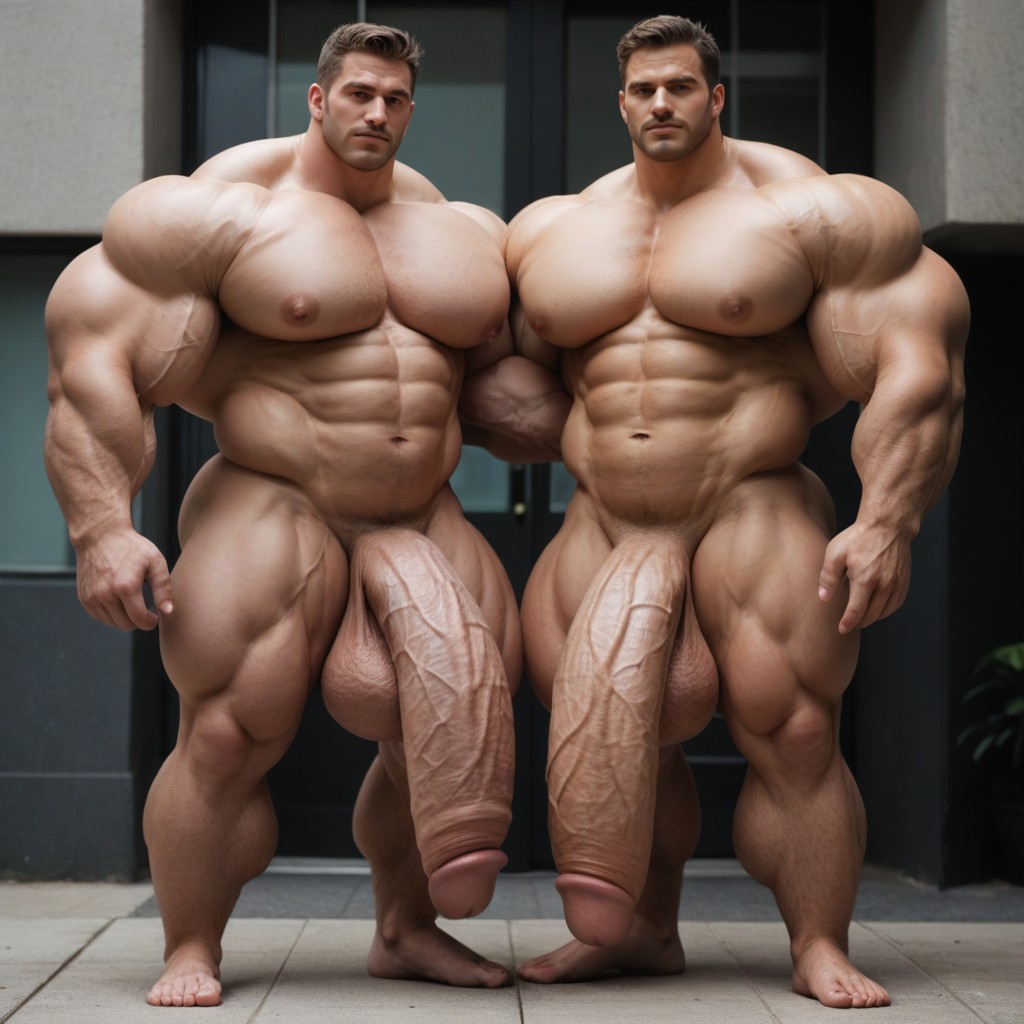 Flaccid Extreme Hyper Cock, Flaccid Cock Bigger Than Leg, Male Only AI同性戀黃片