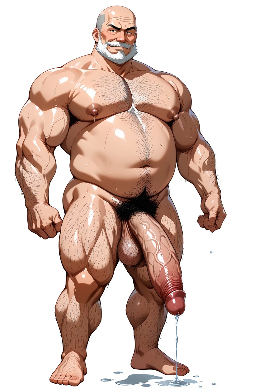 음모, Impossibly Long Hyper Penis, Blushing 게이 AI 포르노