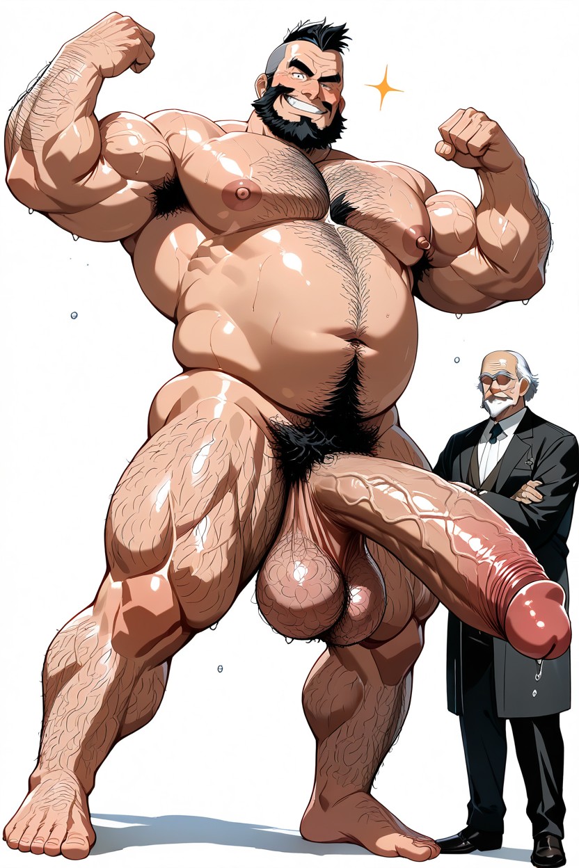 50+, Low Hanging Pecs, Man Porno gay IA