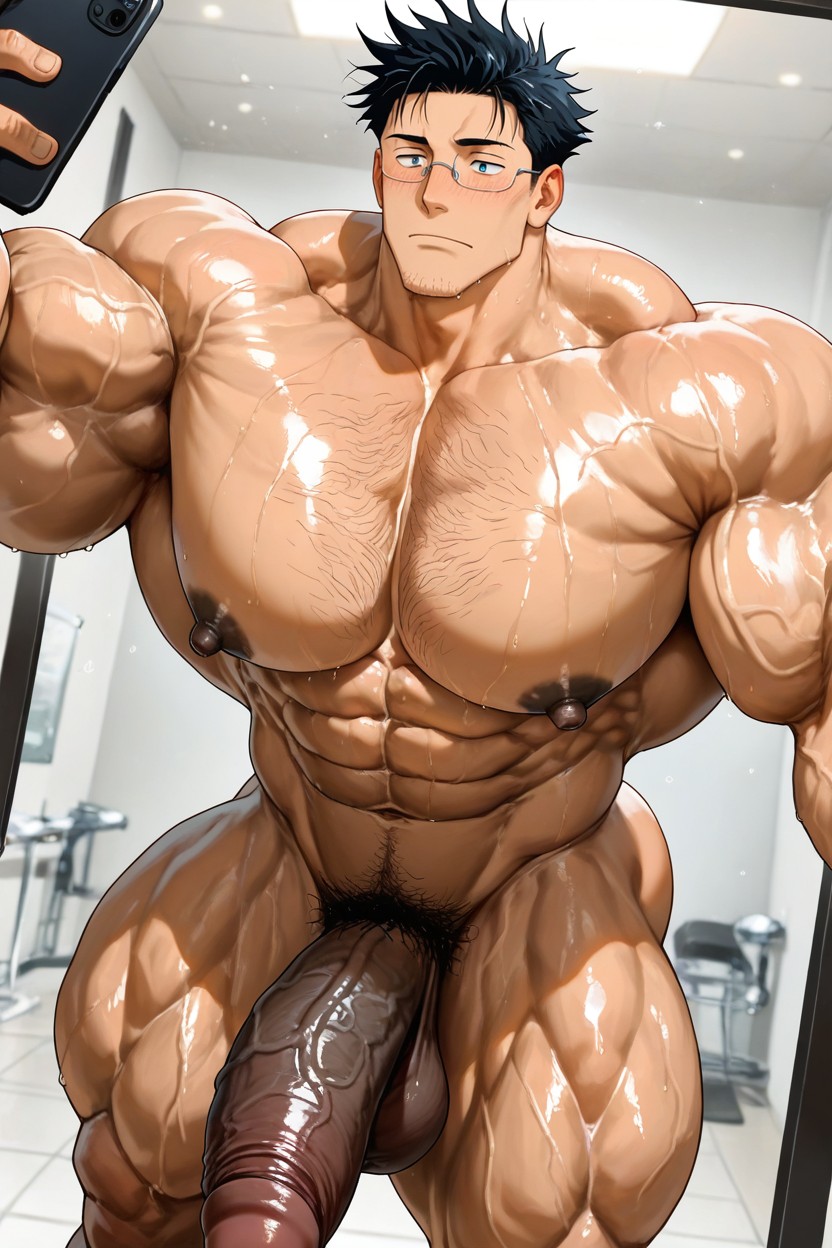Big Muscles, Gigantic Muscles, Zoom Out AI同性戀黃片