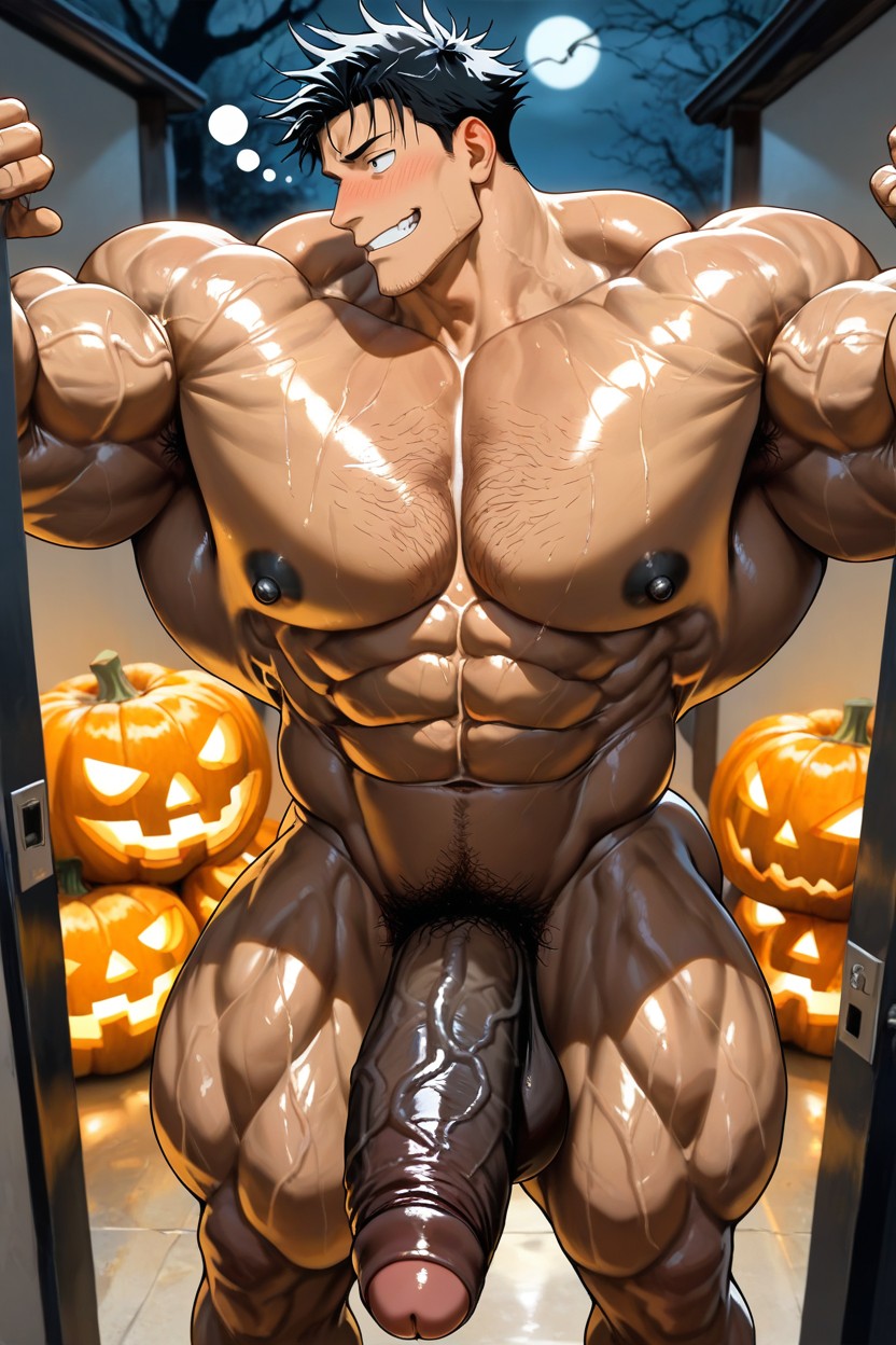 Foreskin, Blushing, Big Muscles AI同性戀黃片