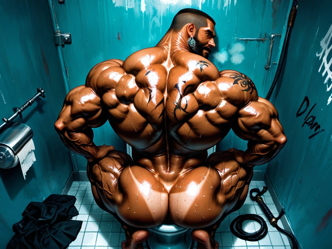 Massive Legs, Bara, Low Hanging Balls 게이 AI 포르노