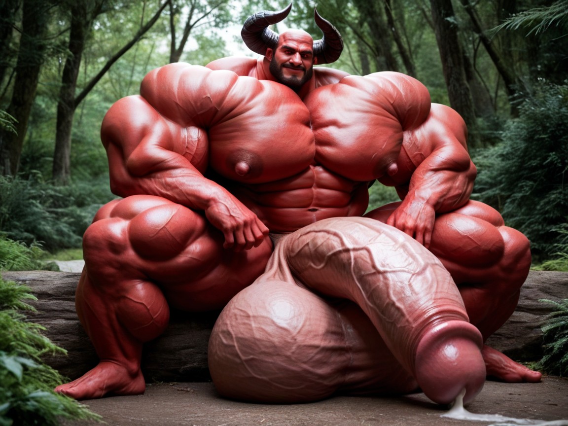 阴茎比身体大, Massive Oversized Hyper Balls, Massive Muscles AI同性戀黃片