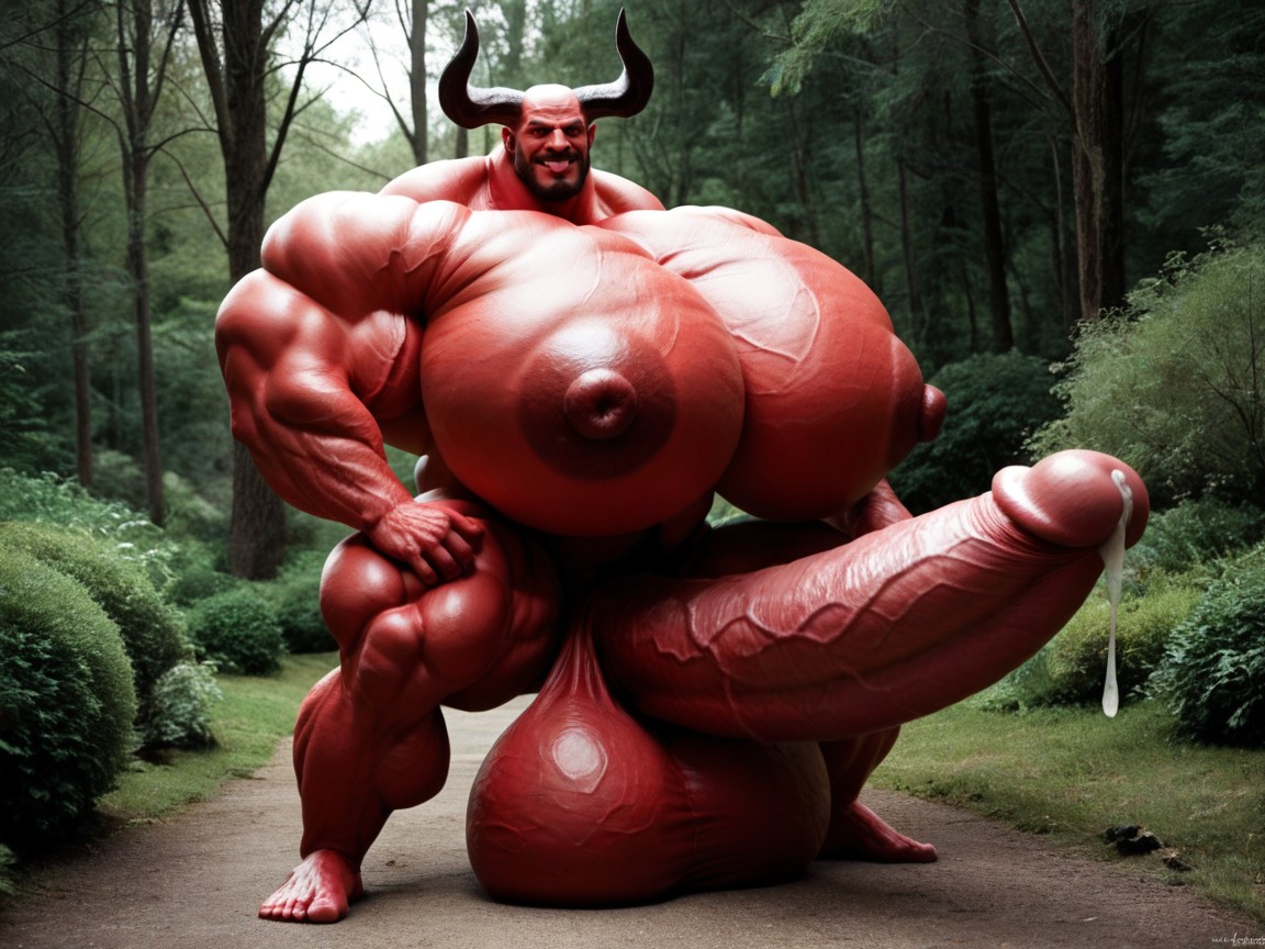 Exremely Red Skin, Hyper Red Skin, 單人圖 AI同性戀黃片