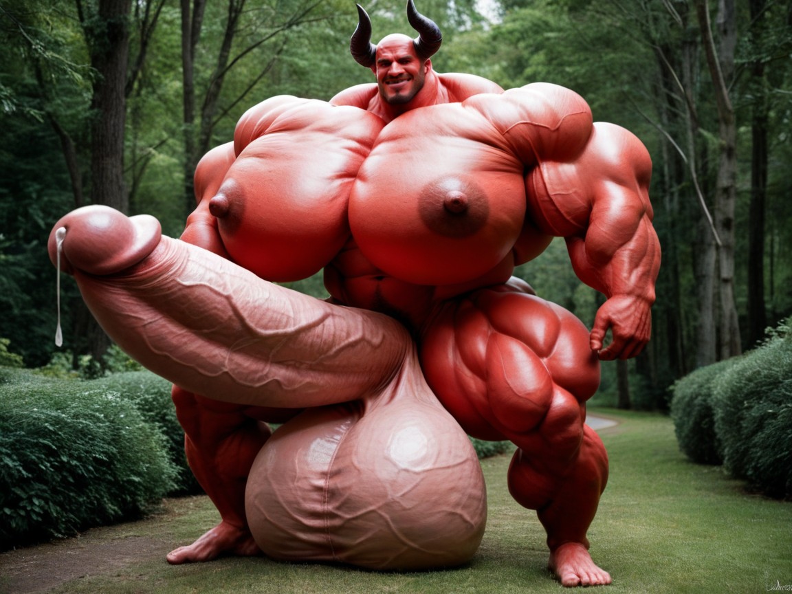 樹林, 超大肌肉, Muscle Growth AI同性戀黃片