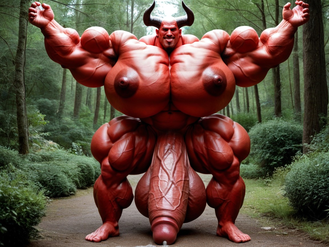 Oversized Hyper Muscles, Insane Muscle Growth, Over Inflated Hyper Muscles Porno IA Gay