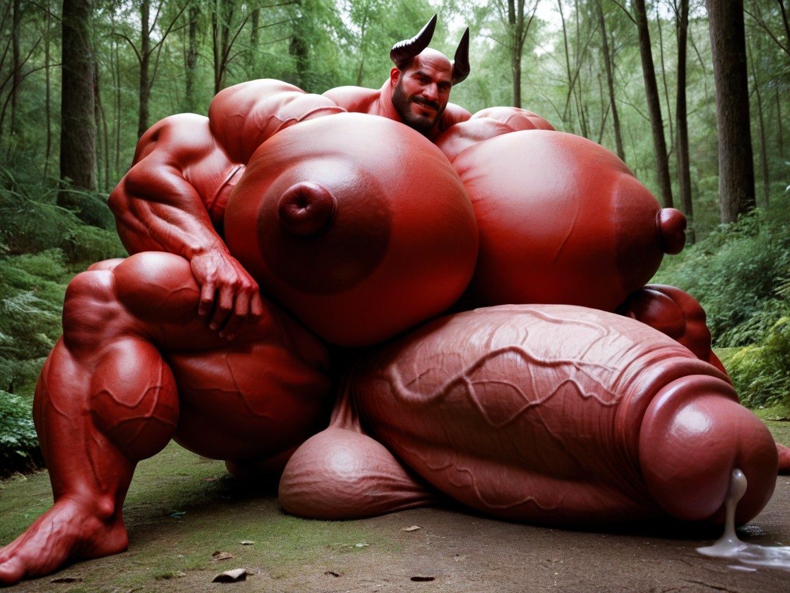 Oversized Hyper Muscles, Obsessive Muscle Growth, 发骚 AI同性恋黄片