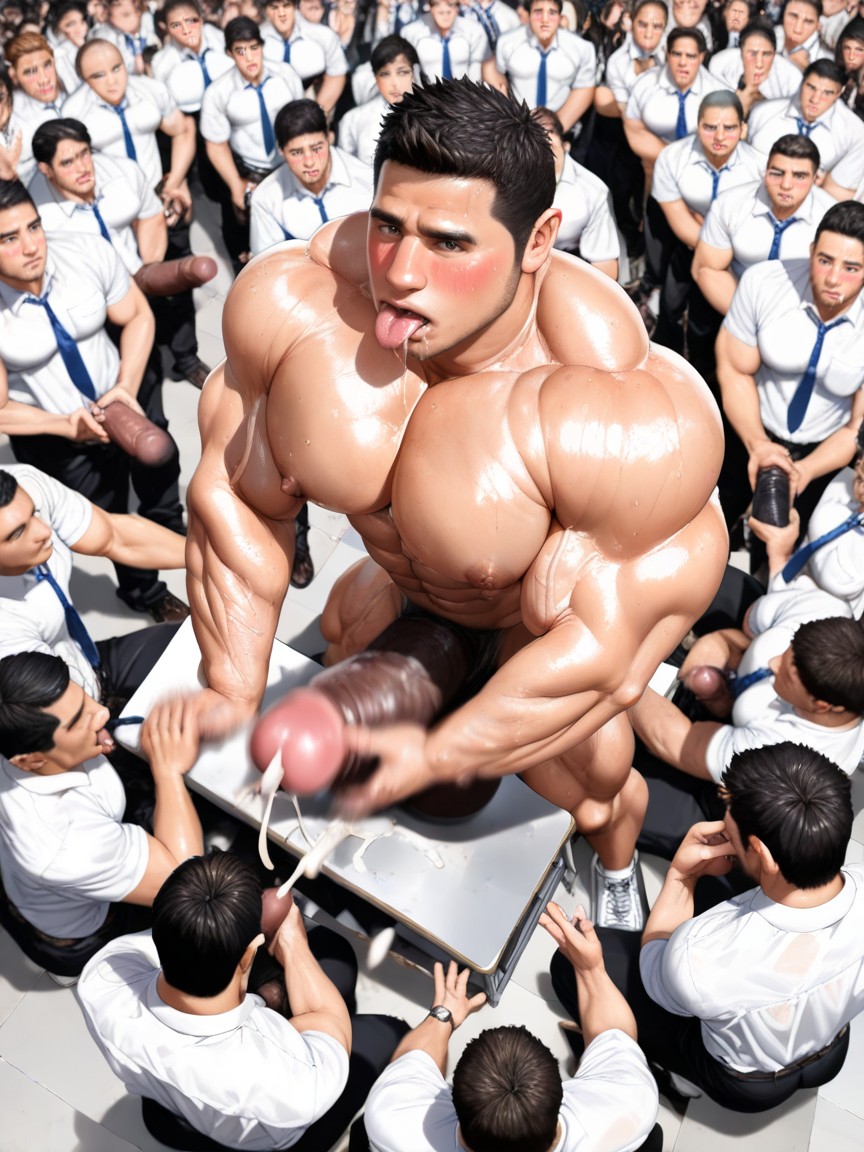 18+, Sweaty, Square Jaw ゲイAIポルノ