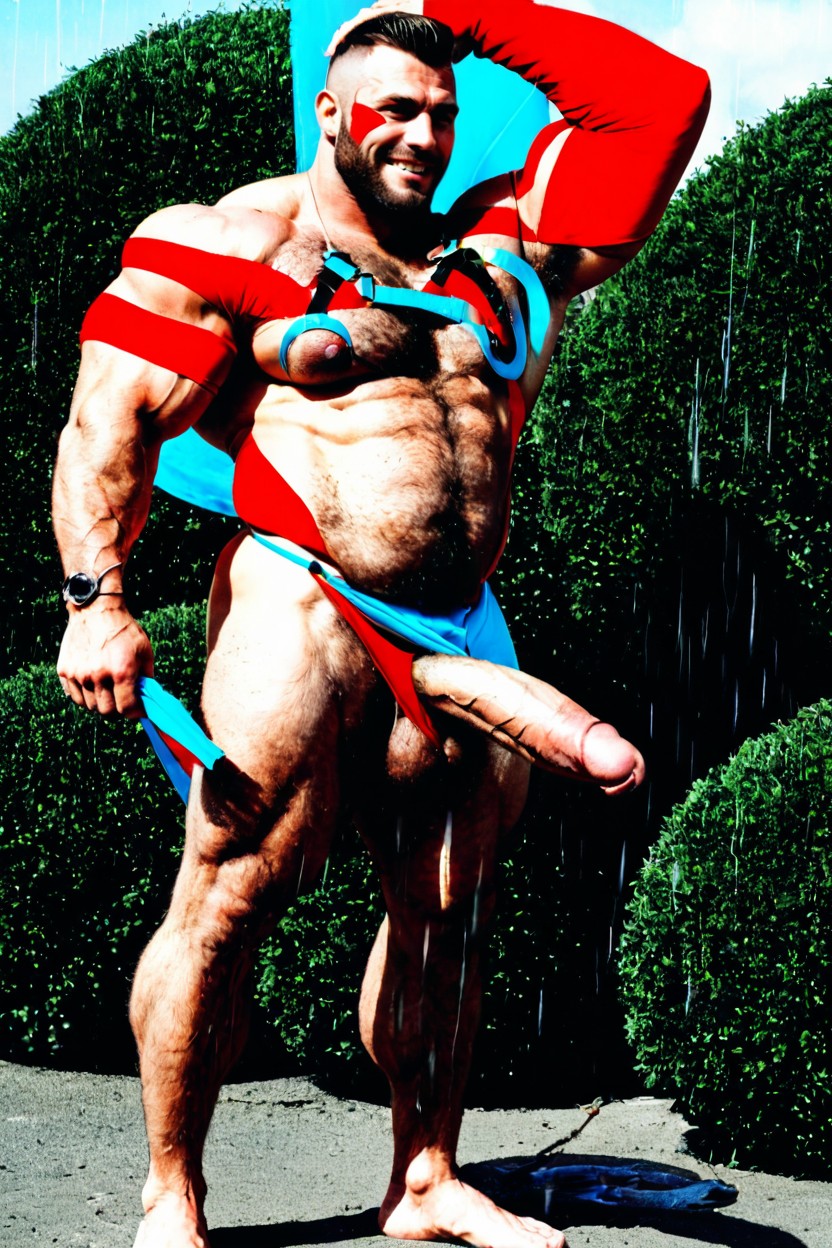 Swollen Nipples, Engorged Nipples, Pubic Hair Bushes Porno IA Gay