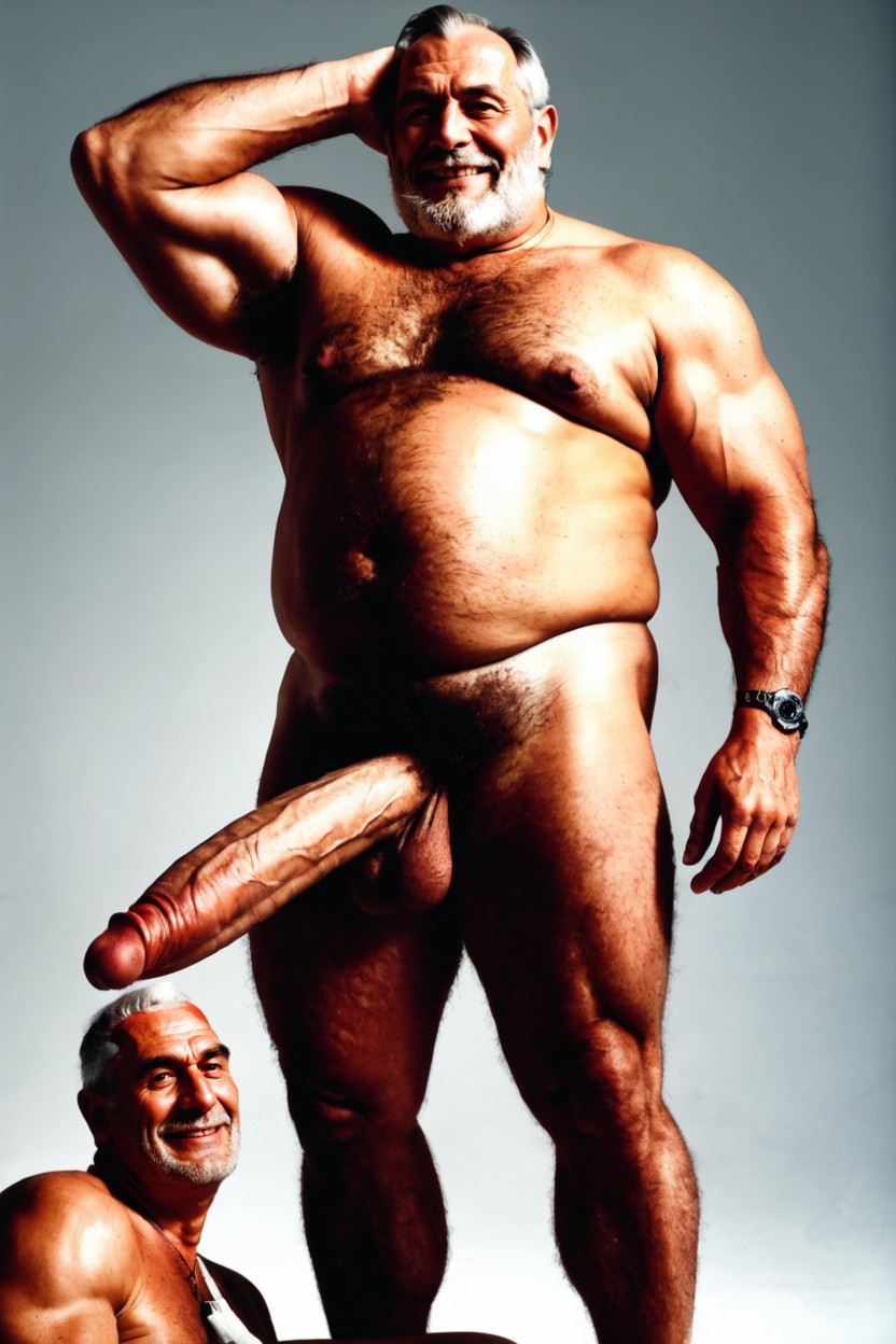 Hairy Belly, Fond Simple, Pubic Hair Bushes Porno IA Gay