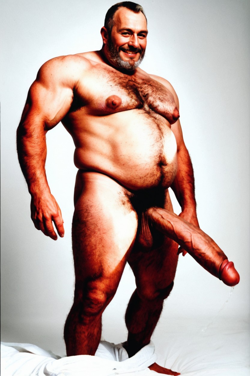 Fat Pecs, Brightly Lit, Bare Foot 게이 AI 포르노