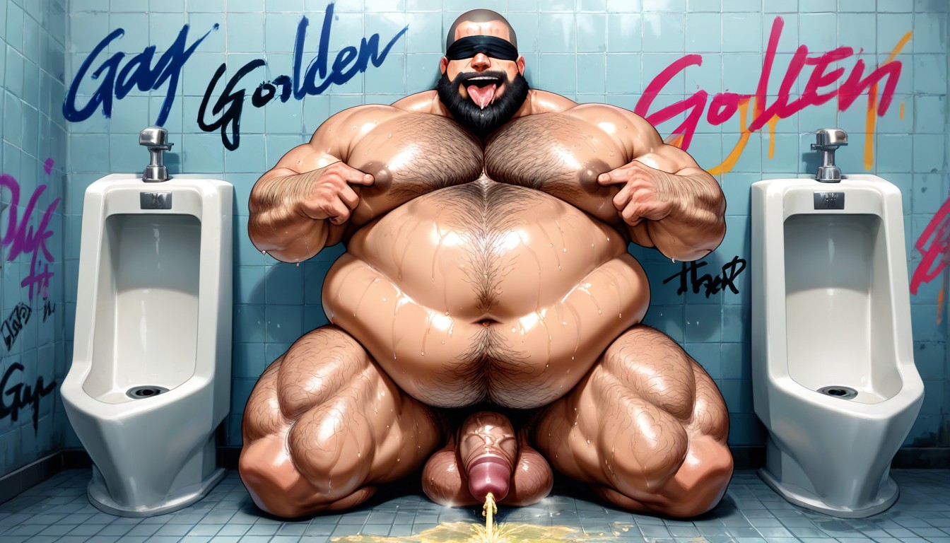 Bdsm, Daddy, Hairy Ches AI Gay Porn