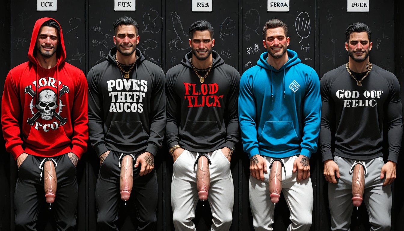 Mood, Pile Of White Powder On Tip Of Cock, Thug Porno IA Gay