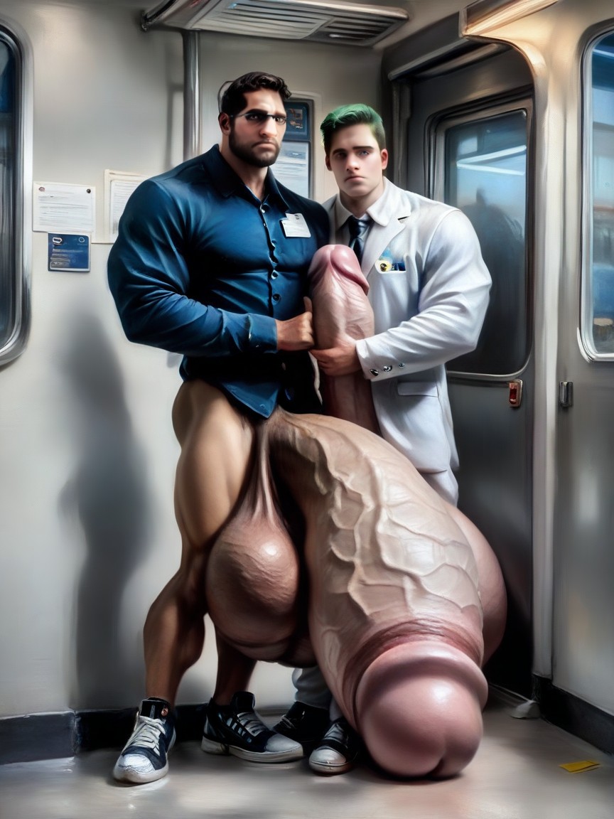 Helping Hand, Gay, Cock Bigger Than Body AI同性戀黃片