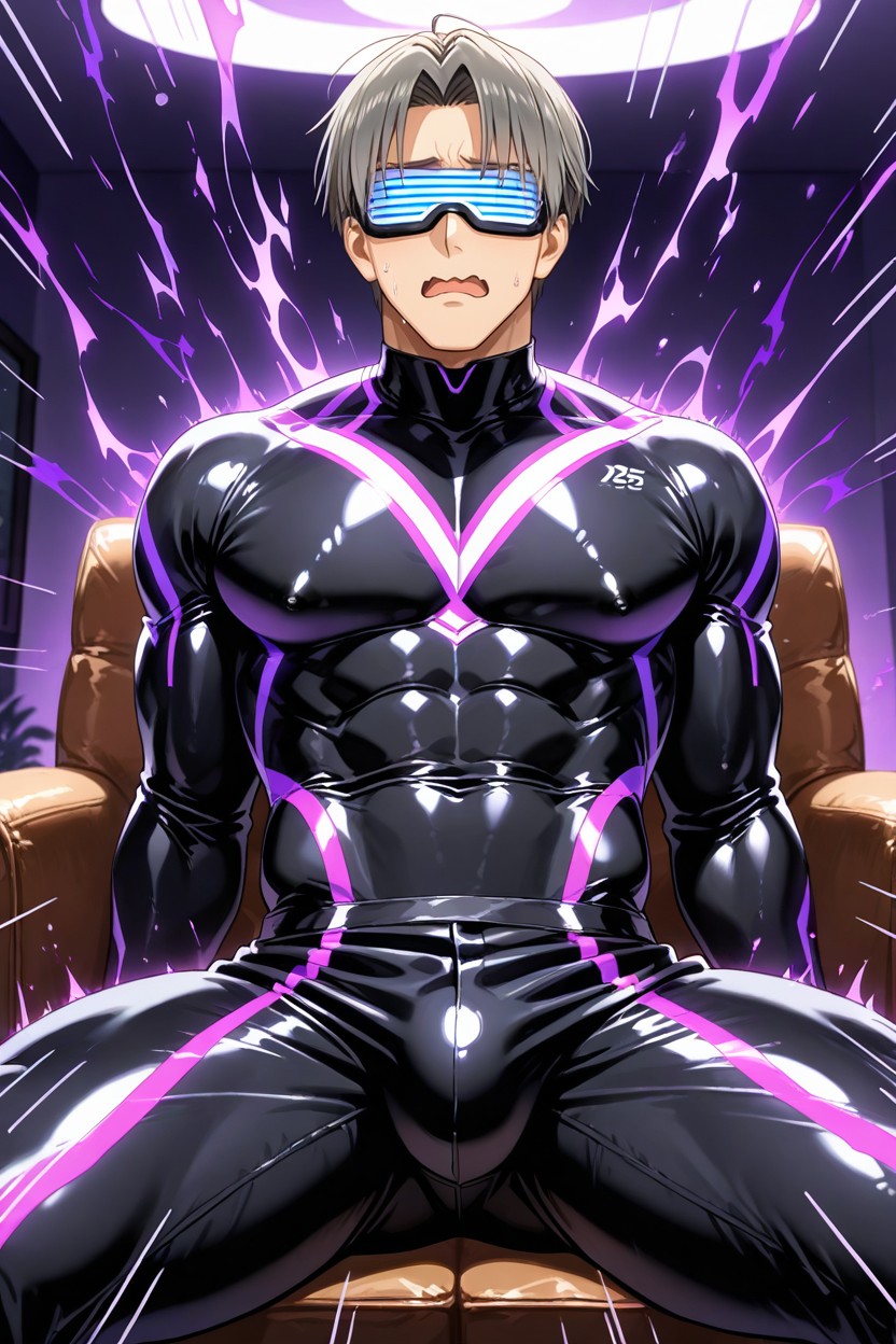 A One-piece Suit Without A Belt, 雙臂放在背後, And Waist AI同性戀黃片