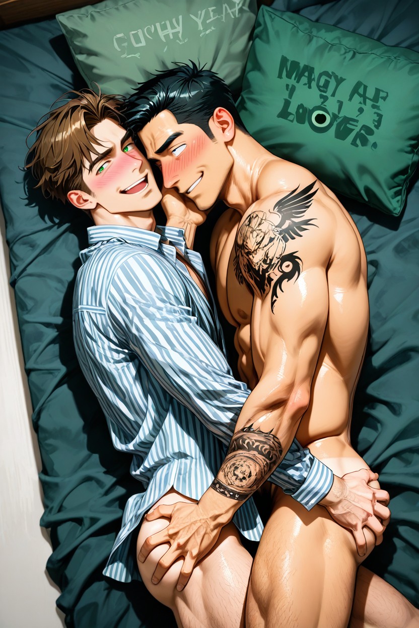 Both Are, Eye To Eye Looking, 開心 AI同性戀黃片