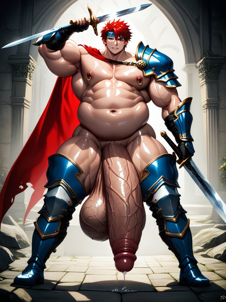 Morbidly Obese, Nipple Rings, Shiny Skin AI同性恋黄片