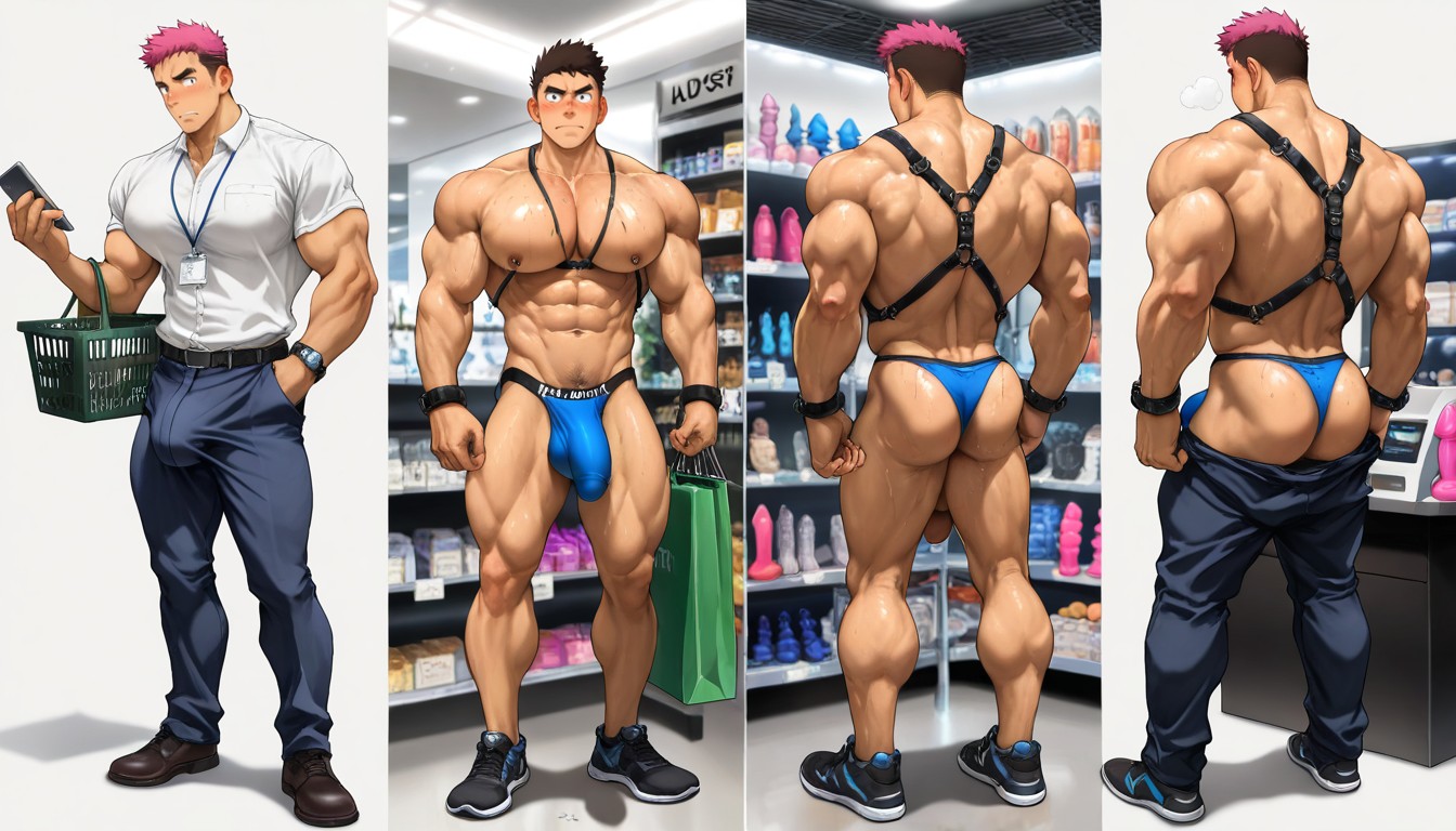 Dick In Ass, 18+, Jock AI同性恋黄片