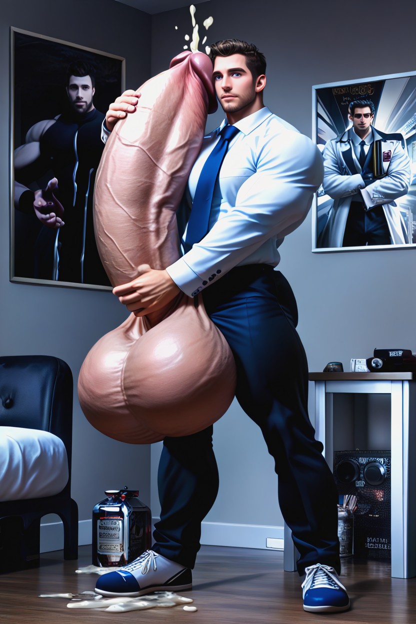 Hq, Male Only, Extremely Large Ass AI Gay Porn
