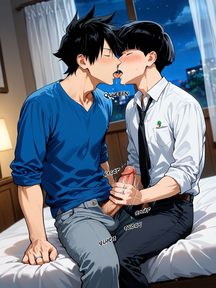 Male, Night, Movement Lines AI Gay Porn