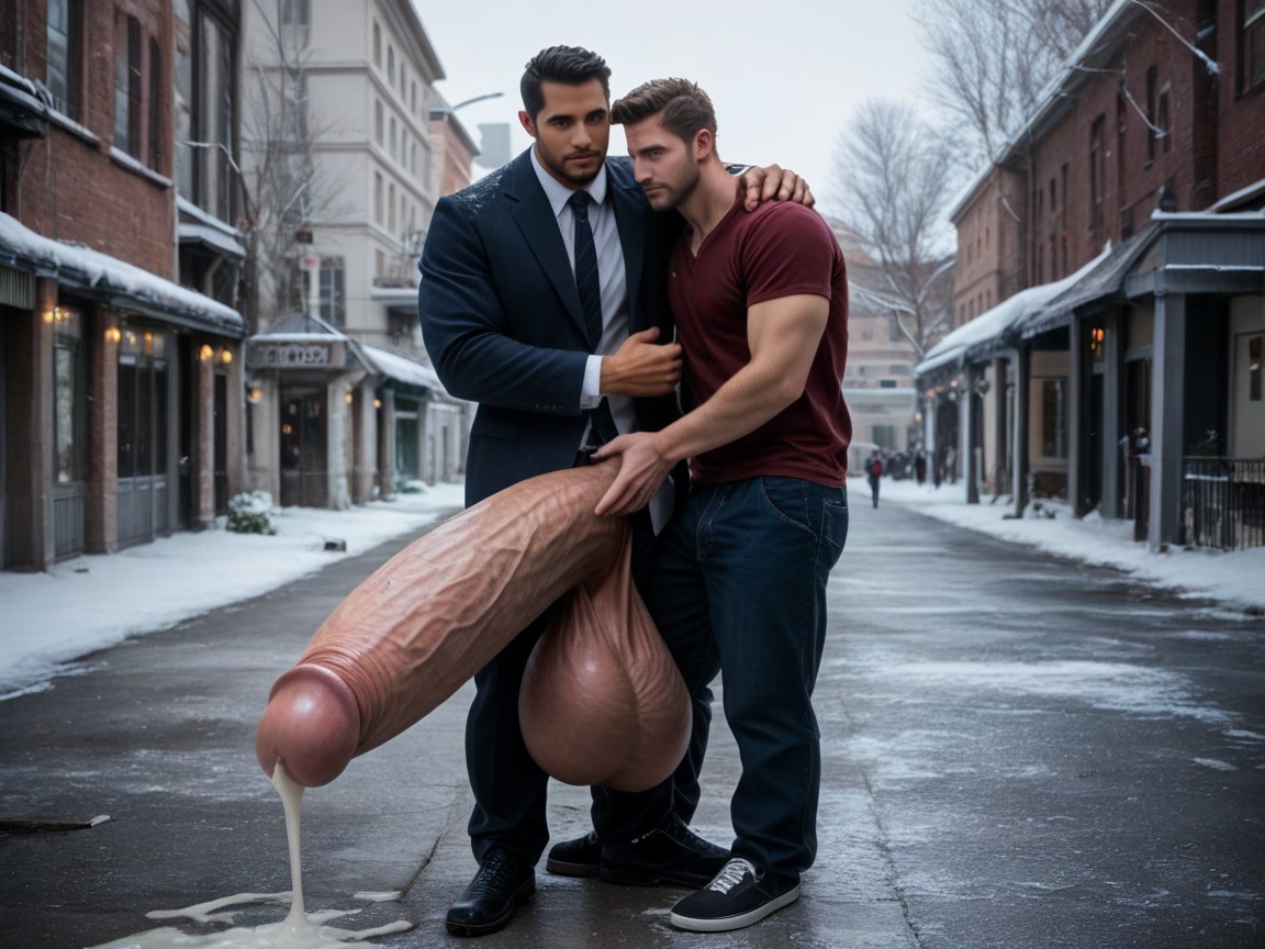Clean Lines, Realistic, Male Only AI Gay Porn