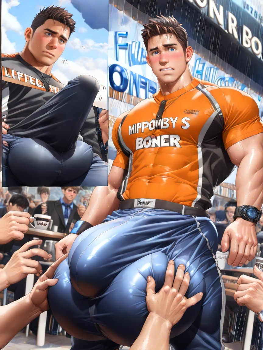 Many Men Around, Giant Balls, 藍色時分 AI同性戀黃片
