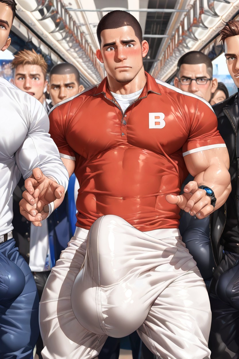 Giant Balls, All Blushing And Sweating, 剃光头 AI同性戀黃片
