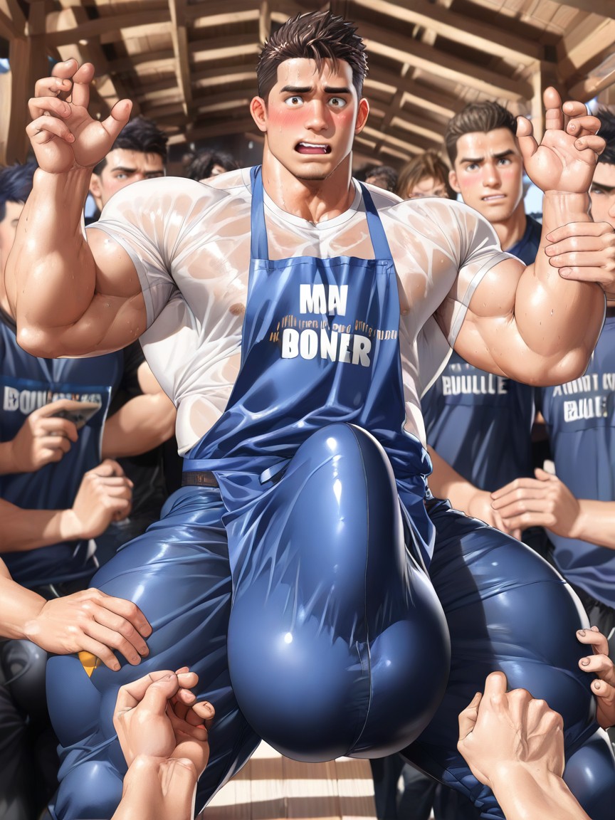 Embarrassed, Boner Bulge, Giant Balls AI同性恋黄片