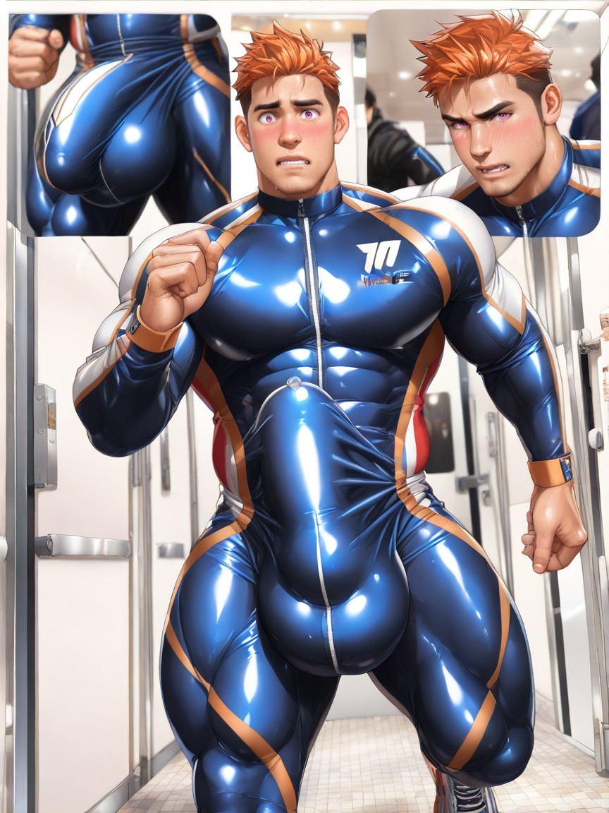 18+, Running, Bodysuit ゲイAIポルノ