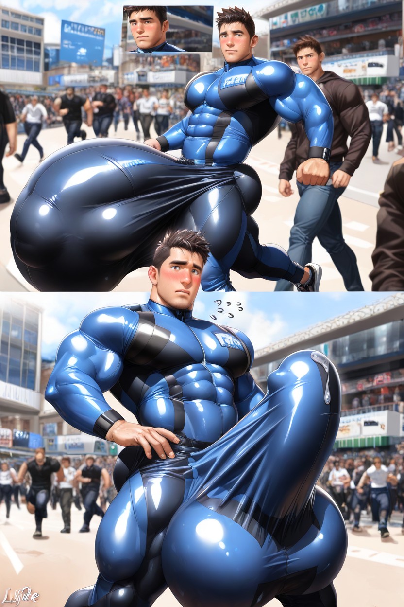 Giant Balls, Handsome, Vibrant ゲイAIポルノ