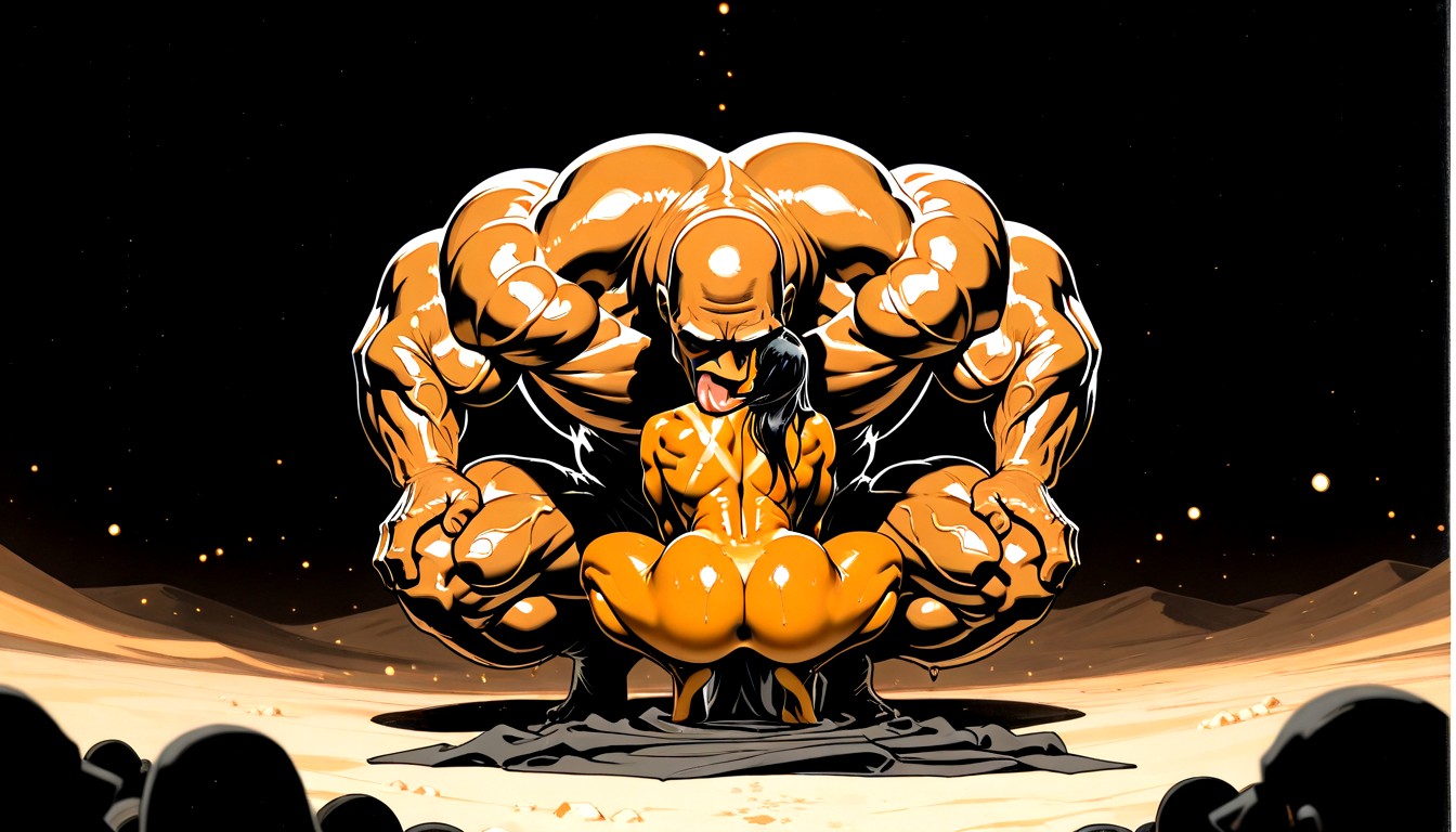 Huge Veins, Square Jaw, Veiny Legs AI同性恋黄片