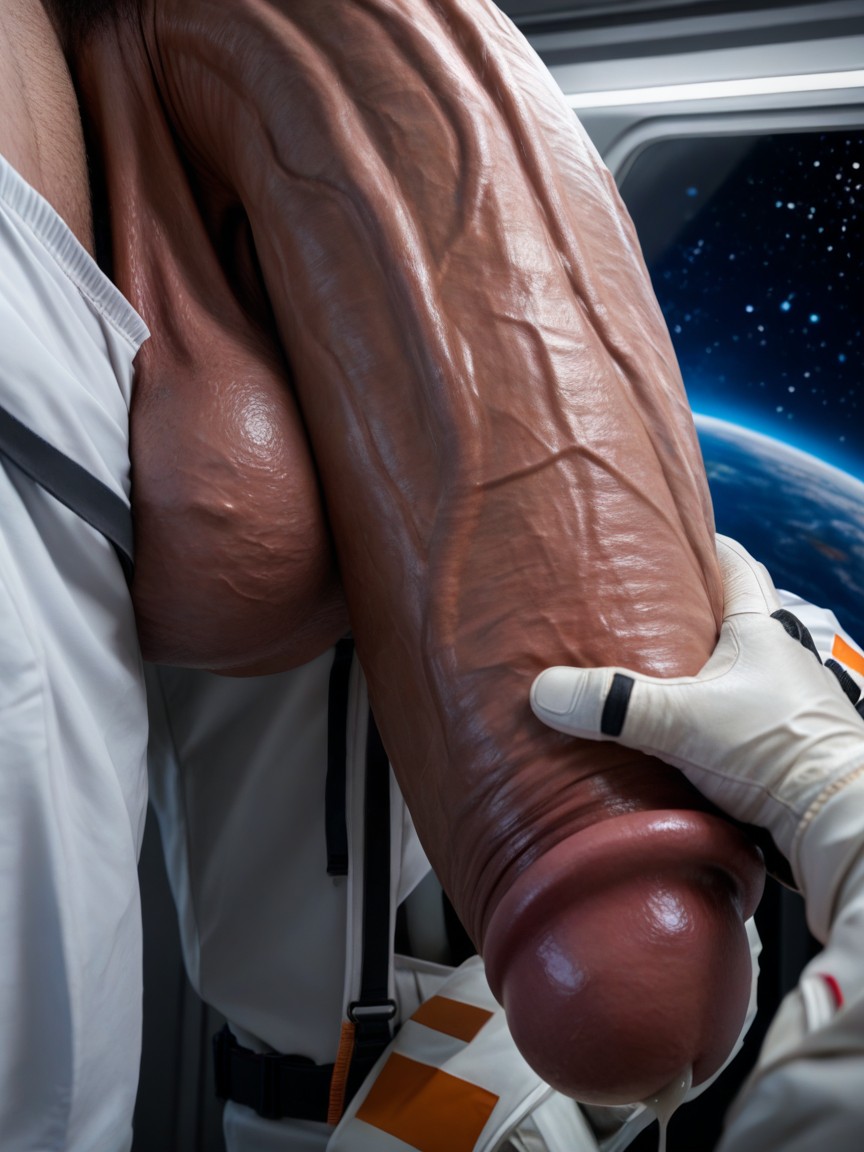 Precum, 18+, Gigantic Hyper Bulge AI Gay Porn