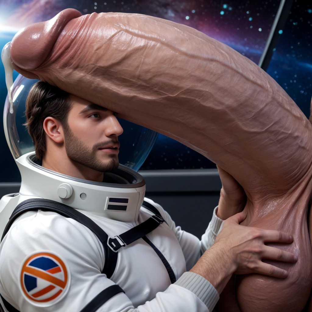 Gay, Cock Bigger Than Body, Square Jaw ゲイAIポルノ