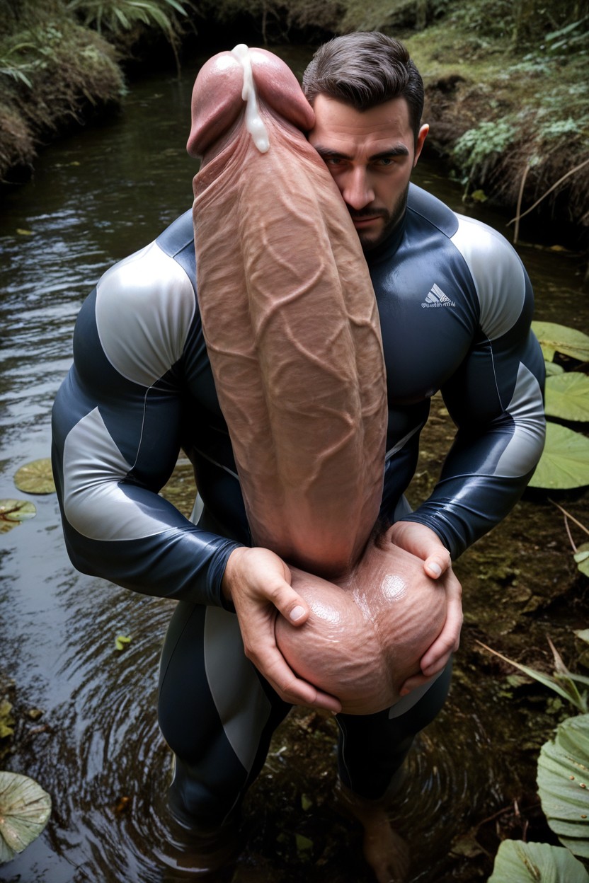 Penis Realistically Attached To Crotch, 迷你裙, Detailed AI同性戀黃片