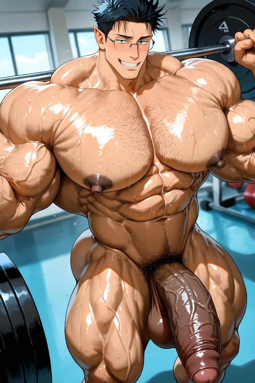 Blushing, 恥ずかしい, Foreskin ゲイAIポルノ