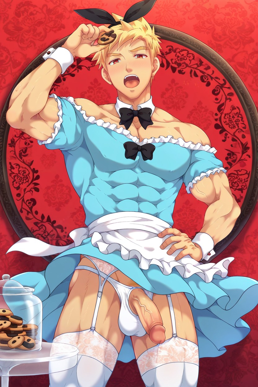 Handsome Japanese Man, Solo Man, Blushed AI同性戀黃片