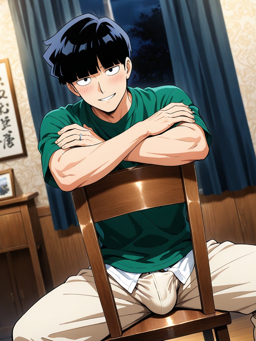 Erection, Sheer Curtains, Night AI同性戀黃片
