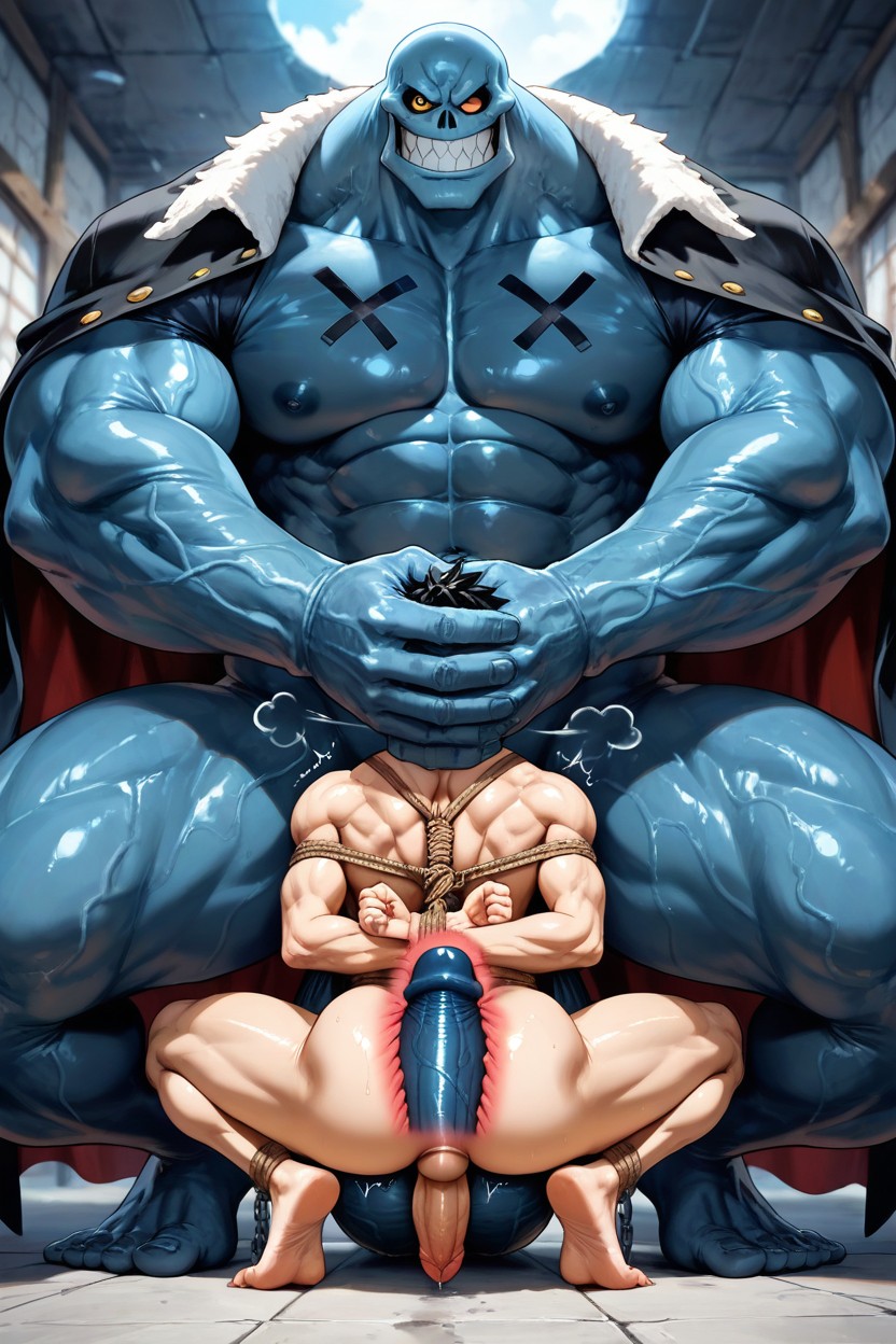 Atada, Monster Hugging Luffy, Penetration Porno gay IA