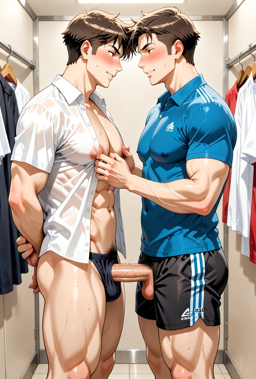 Gazing Into Each Other’s Eyes, 超大, 刘海 AI同性恋黄片